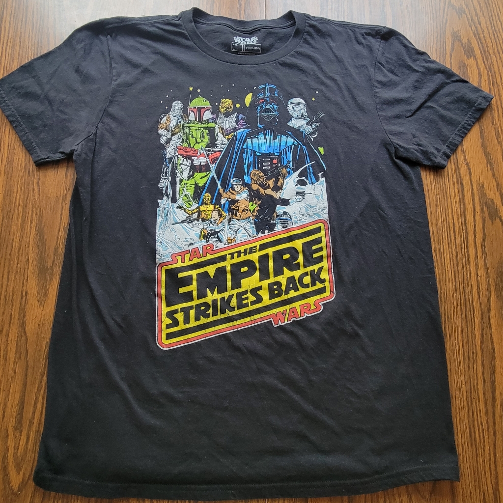 Star Wars The Empire Strikes Back Tshirt L Star Wars The Empire Strikes Back Tshirt L